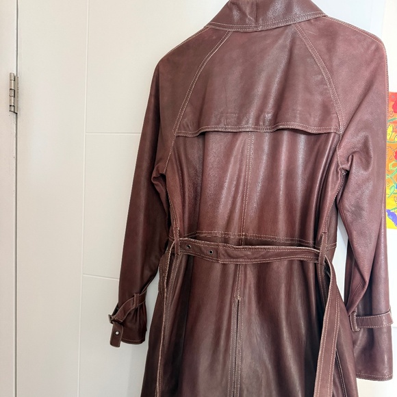 Leather Coat - Picture 6 of 8